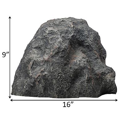 Decorative Outdoor Weather-resistant Artistic Artificial Faux Stone Rock, Garden Patio Granite Stone