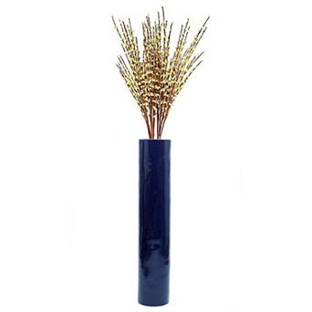 Tall Decorative Contemporary Bamboo Display Floor Vase Cylinder Shape