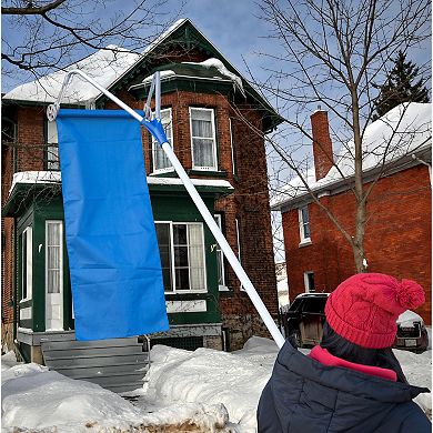 Rooftop Rake Snow Remover, Extendable, Lightweight