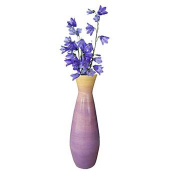 Tall Bamboo Floor Vase