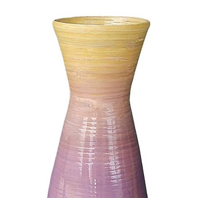 Tall Bamboo Floor Vase