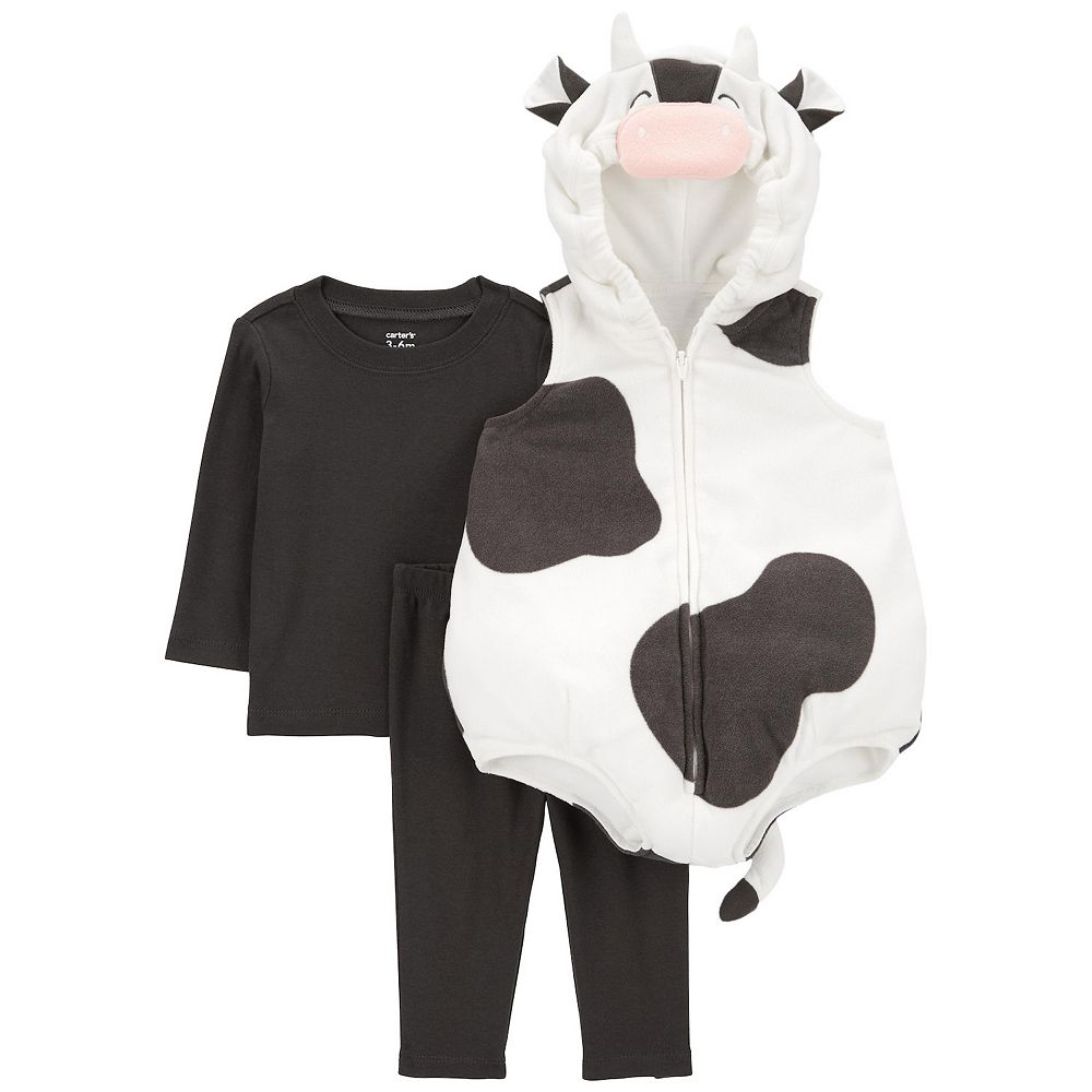 Baby Carter's 3-Piece Cow Halloween Costume