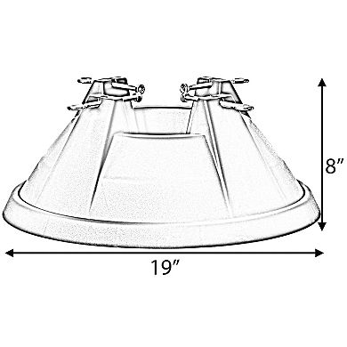 Plastic Christmas Tree Stand With Screw Fastener