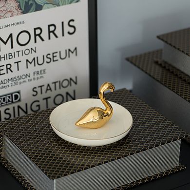 Uniquewise Cactus Tree Jewelry Holder with Decorative Trinket Dish Organizer