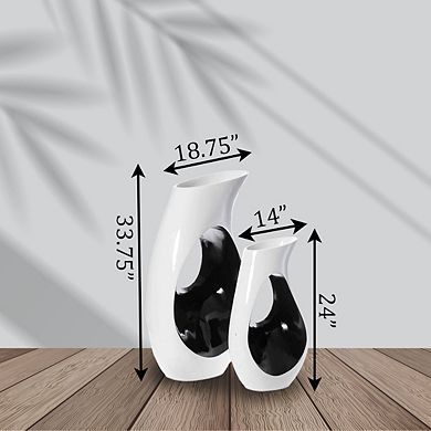 Modern floor vase, for Entryway and Living Room And Office