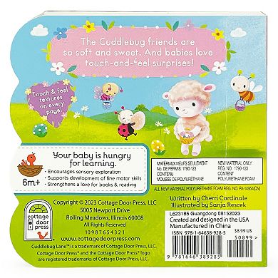 Cottage Door Press Happy Easter On Cuddlebug Lane Touch & Feel Board Book