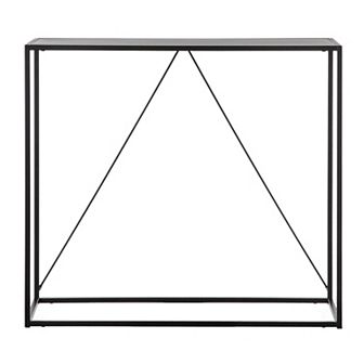 Modern Display Metal Console Table, for Dining, Entryway and Hallway