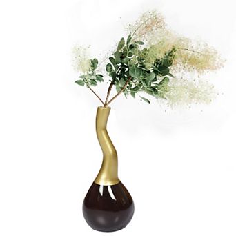 Decorative Modern Table Flower Vase Aluminum-Casted