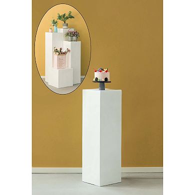 Flower Stand cube, Interior Design, decorative display cube, Wedding Pedestal stand