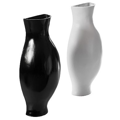 Tall Narrow Vase, Modern Floor Vase, Decorative Gift, Vase for Interior Design
