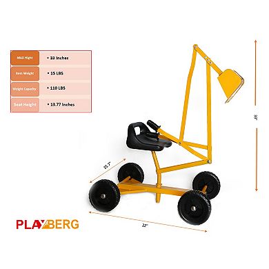 Metal Sand Digger Toy Crane
