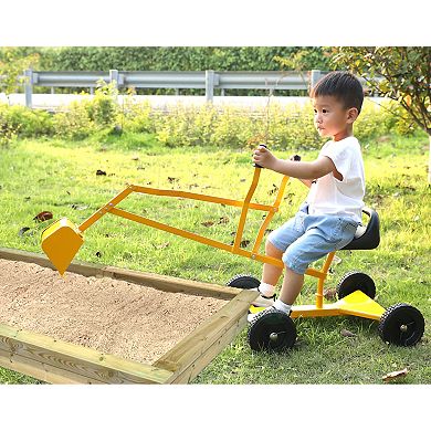 Metal Sand Digger Toy Crane