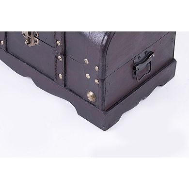 Pirate Style Wooden Treasure Chest