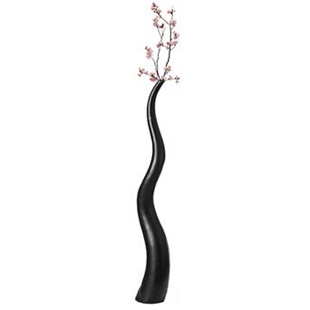 Animal Horn Shape Floor Vase for Entryway Dining or Living Room