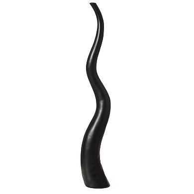 Animal Horn Shape Floor Vase for Entryway Dining or Living Room