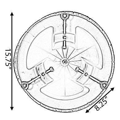 Green Plastic Christmas Tree Stand With Screw Fastener