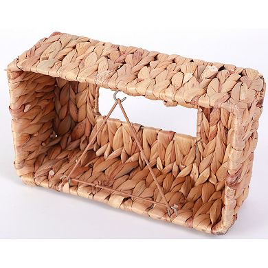 Wicker Water Hyacinth Tissue Box Cover