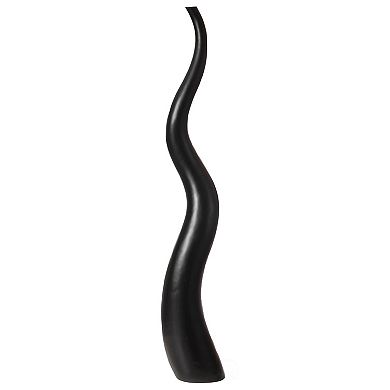 Tall Animal Horn Shape Floor Vase for Entryway Dining or Living Room