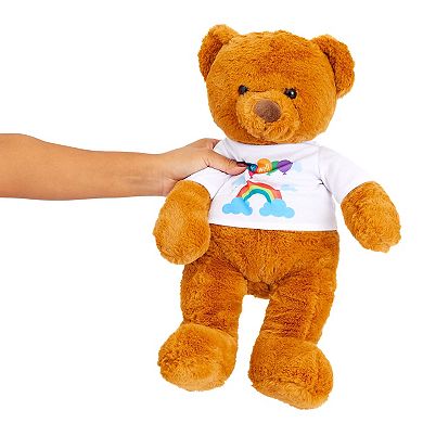 Get Well Soon Bear, Teddy Bear For Hospital Care Package For Kids, Adults, 14 In