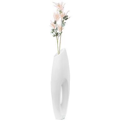 Tall Modern Decorative Lightweight Floor Vase for the Entryway, Home Decor