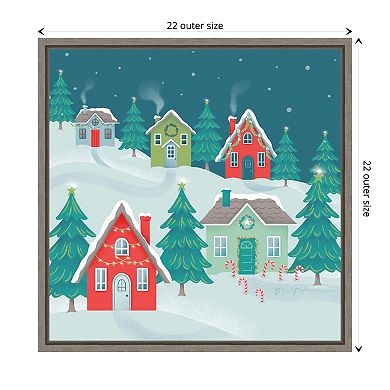 Falala Iv By Gia Graham Framed Canvas Wall Art Print