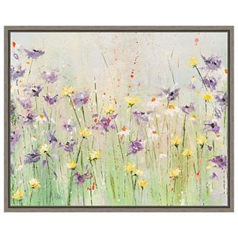 Clematis By Emma Coghlan Framed Canvas Wall Art Print