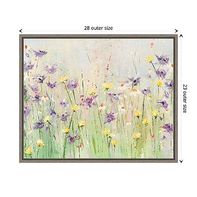 Clematis By Emma Coghlan Framed Canvas Wall Art Print