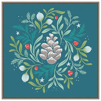 Falala Vi By Gia Graham Framed Canvas Wall Art Print