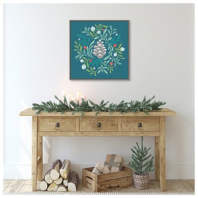 Falala Vi By Gia Graham Framed Canvas Wall Art Print