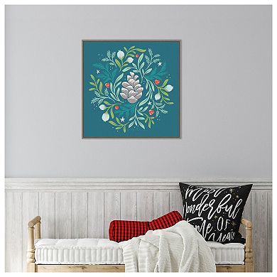 Falala Vi By Gia Graham Framed Canvas Wall Art Print