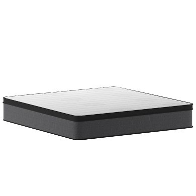 Merrick Lane Supportive Hybrid Pocket Spring and Foam Euro Top Mattress in a Box
