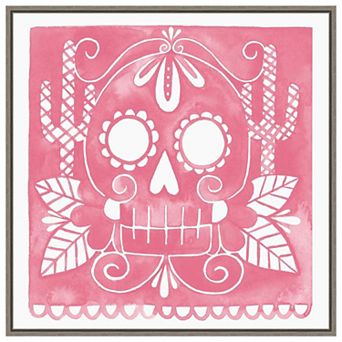 Dia De Fiesta Iv By Grace Popp Framed Canvas Wall Art Print