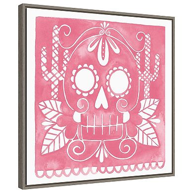 Dia De Fiesta Iv By Grace Popp Framed Canvas Wall Art Print