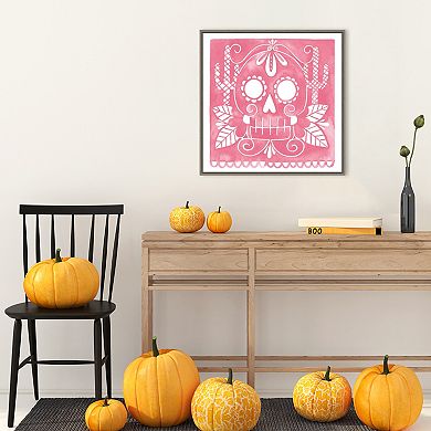 Dia De Fiesta Iv By Grace Popp Framed Canvas Wall Art Print
