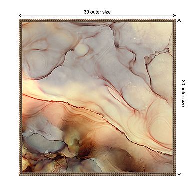 Desert Hues By Tara Reed Framed Canvas Wall Art Print