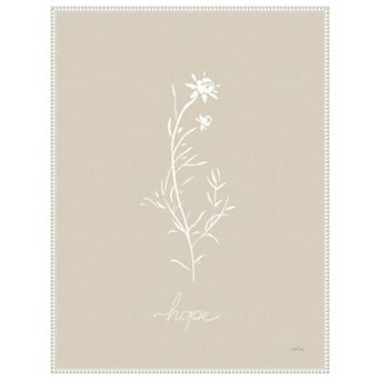Delicate Wildflowers I By Katrina Pete Framed Canvas Wall Art Print