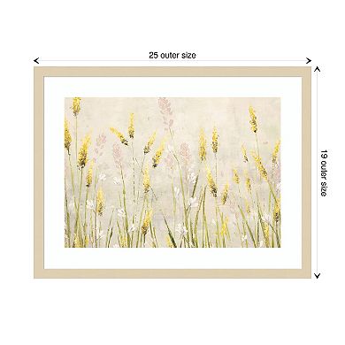 Actaea Simplex Flowers By Emma Coghlan Wood Framed Wall Art Print