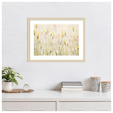 Actaea Simplex Flowers By Emma Coghlan Wood Framed Wall Art Print