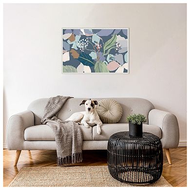 Floral Print By Robin Maria Framed Canvas Wall Art Print