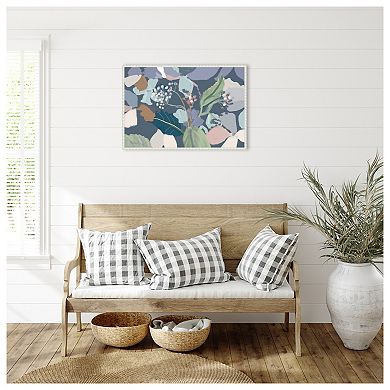 Floral Print By Robin Maria Framed Canvas Wall Art Print