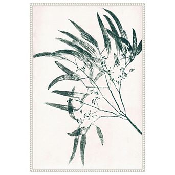 Eucalyptus 2 Green By Pernille Folcarelli Framed Canvas Wall Art Print