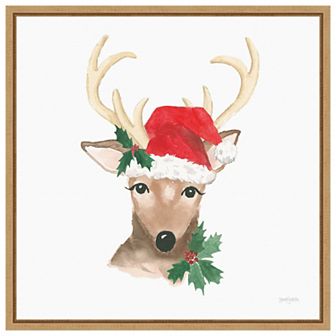 Critter Greetings Viii By Jenaya Jackson Framed Canvas Wall Art Print