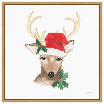 Critter Greetings Viii By Jenaya Jackson Framed Canvas Wall Art Print