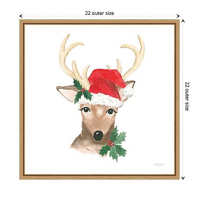 Critter Greetings Viii By Jenaya Jackson Framed Canvas Wall Art Print