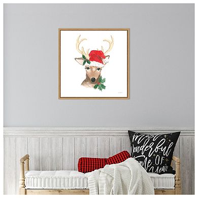 Critter Greetings Viii By Jenaya Jackson Framed Canvas Wall Art Print