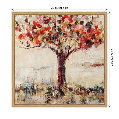 Candy Tree By Jodi Maas Framed Canvas Wall Art Print