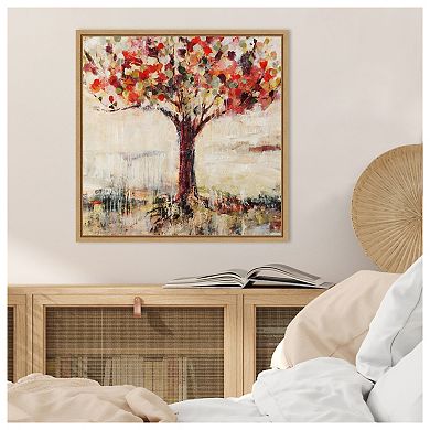 Candy Tree By Jodi Maas Framed Canvas Wall Art Print