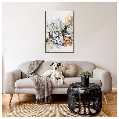 Cosmos I By Incado Framed Canvas Wall Art Print
