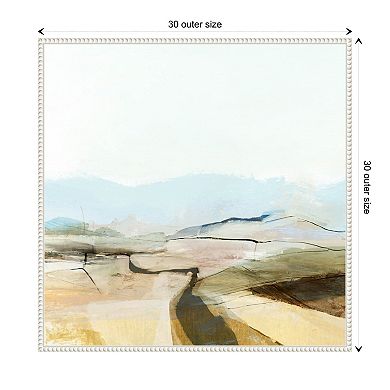 Countryview By Dan Hobday Framed Canvas Wall Art Print
