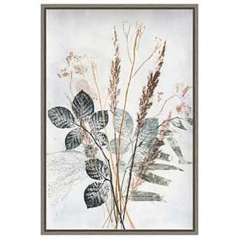 Bouquet 2 Natural By Pernille Folcarelli Framed Canvas Wall Art Print